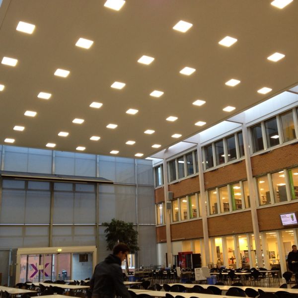 Marco de aluminio para Panel LED Backlite 40x40 Ecoville 03